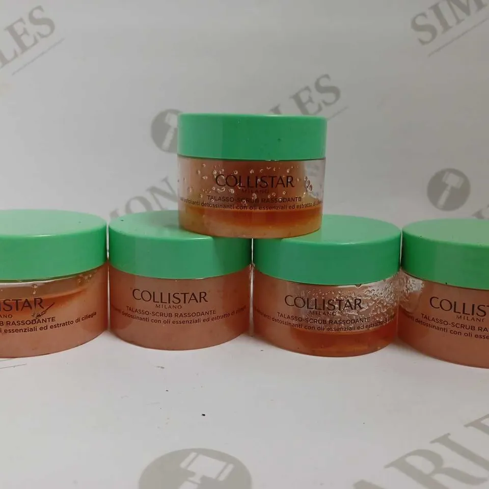 BOX OF APPROX 20 COLLISTAR FIRMING TALASSO SCRUB - 20X70G