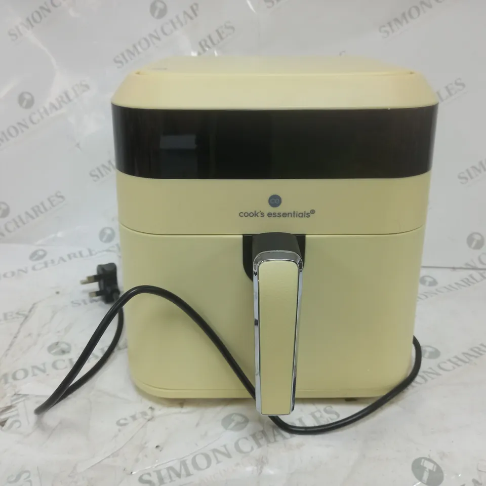 OUTLET COOK'S ESSENTIALS 5.8L AIR FRYER CREAM