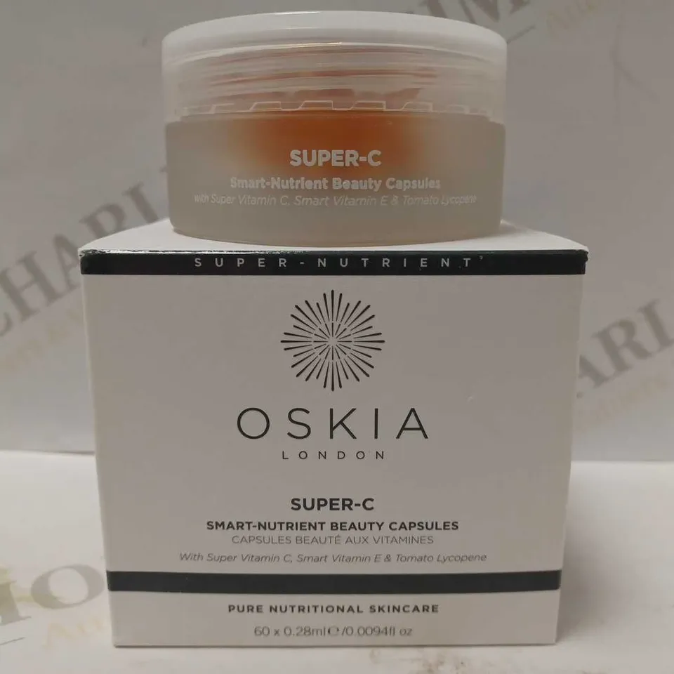 OSKIA SUPER C SMART NUTRIENT BEAUTY CAPSULES (APPROX 60 X 0.28ML)