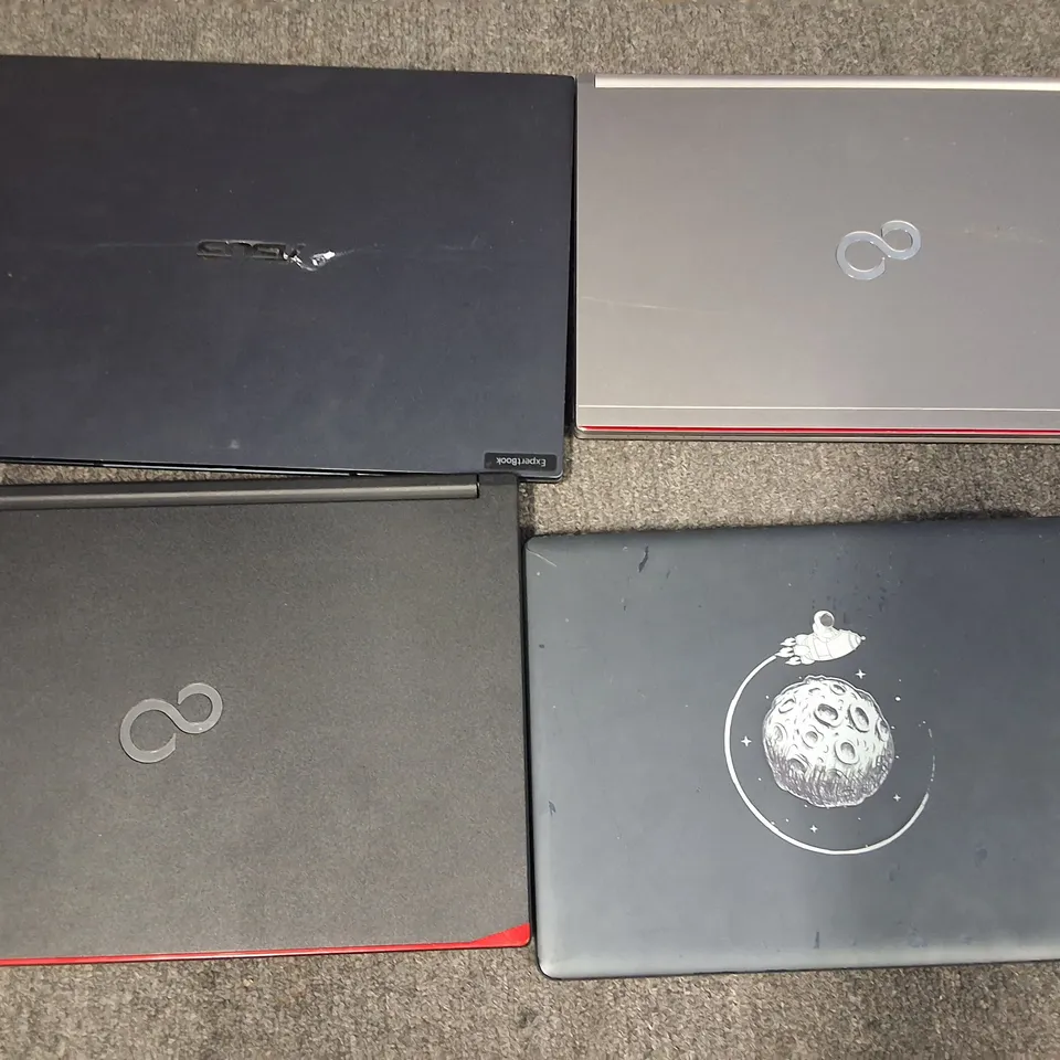 LOT OF 8 ASSORTED UNBOXED LAPTOPS TO INCLUDE HUAWEI RYZEN 7 AND ASUS EXPERTBOOK INTEL I7