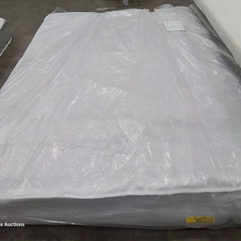 BAGGED QUILTED MEMORY SPRUNG OPEN COIL 4'6" DOUBLE BED
