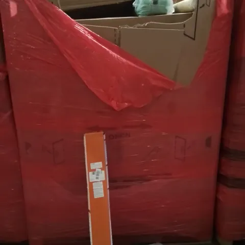 PALLET OF ASSORTED HOUSEHOLD GOODS AND PRODUCTS TO INCLUDE;SUITCASE,RETRACTABLE SAFETY GATE,FULL LENGTH MIRROR