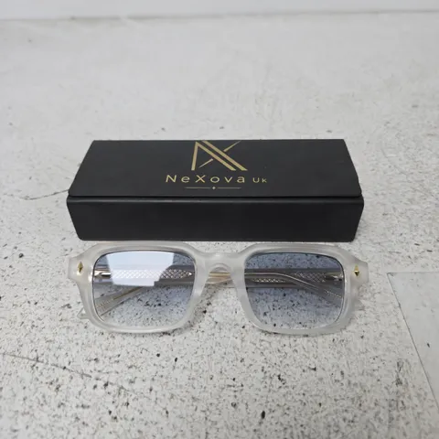 NEXOVA UK EYEWEAR GLASSES – CLEAR TRANSLUCENT FRAME