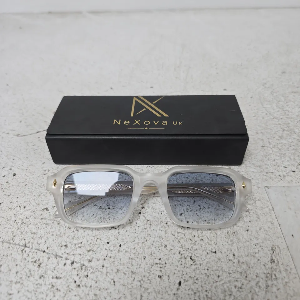 NEXOVA UK EYEWEAR GLASSES – CLEAR TRANSLUCENT FRAME