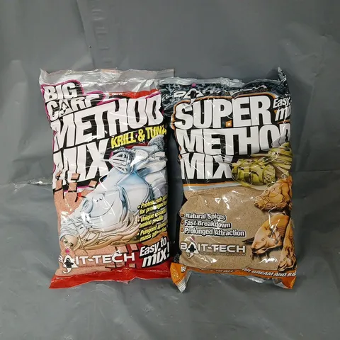 2 BAGS OF BAIT TECH 2.5KG - BIG CARP + SUPER MIX - COLLECTION ONLY
