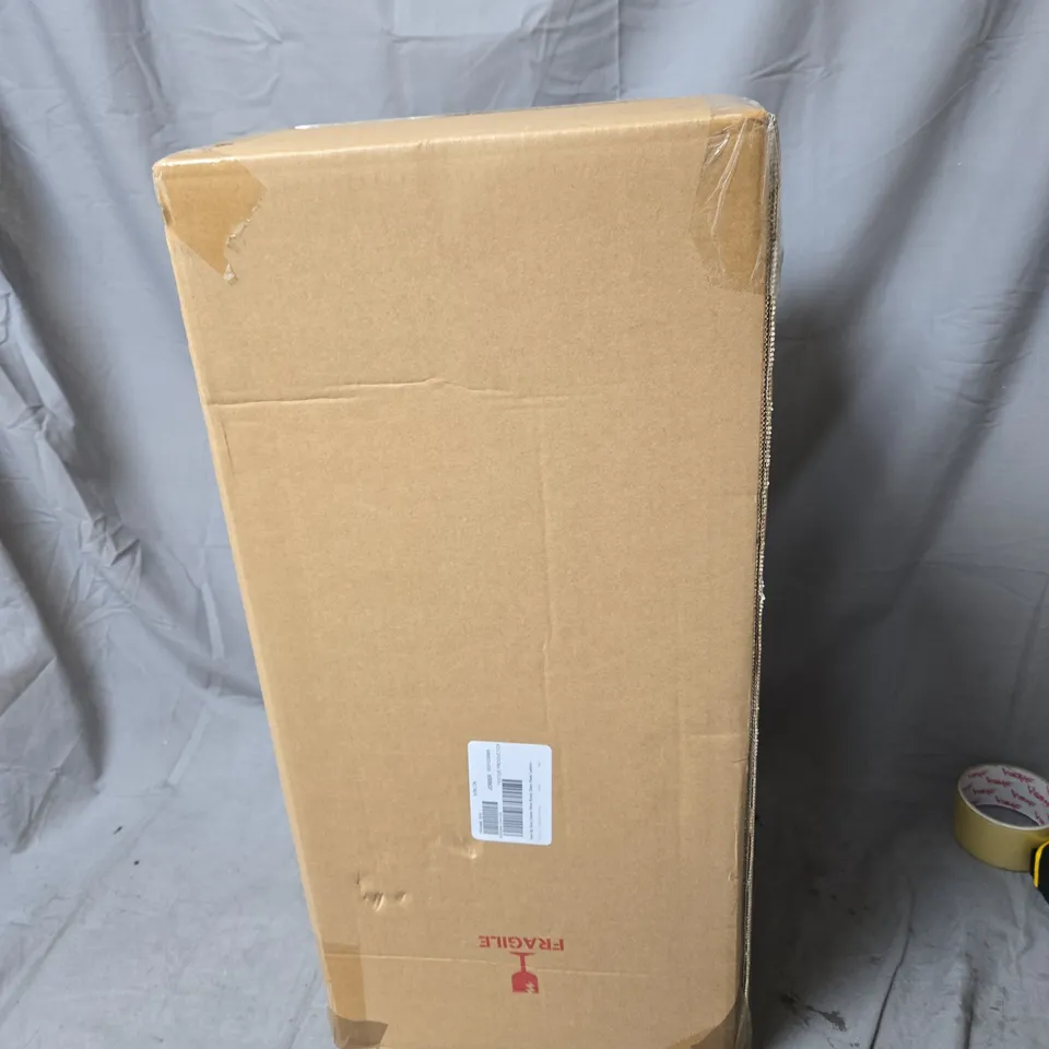 SARA BY SARA DAVIES 58CM RUSTIC GLASS PANEL LANTERN.