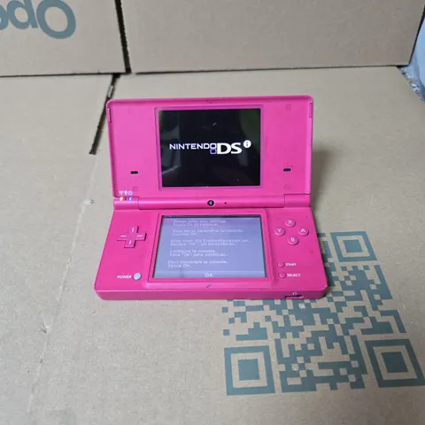 NINTENDO DS PINK UNBOXED