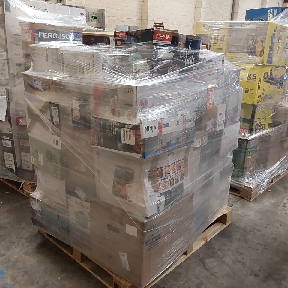 PALLET OF APPROXIMATELY 68 UNPROCESSED RAW RETURN HOUSEHOLD AND ELECTRICAL GOODS TO INCLUDE;