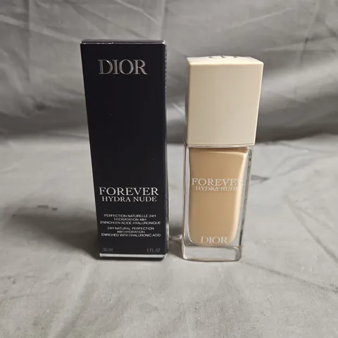 DIOR FOREVER HYDRA NUDE FOUNDATION – SHADE 2N NEUTRAL, 30 ML, BOXED
