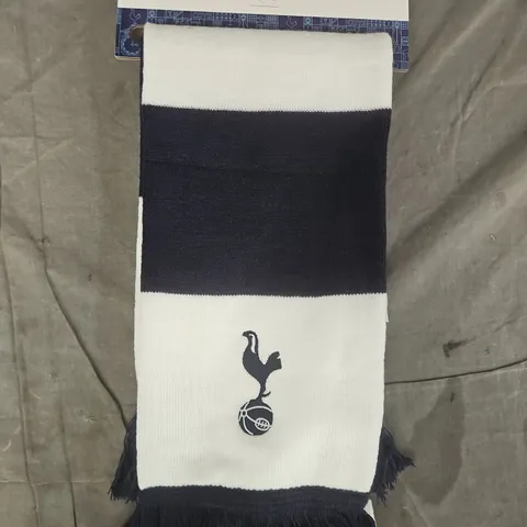 TOTTENHAM HOTSPUR NAVY/WHITE BAR SCARF