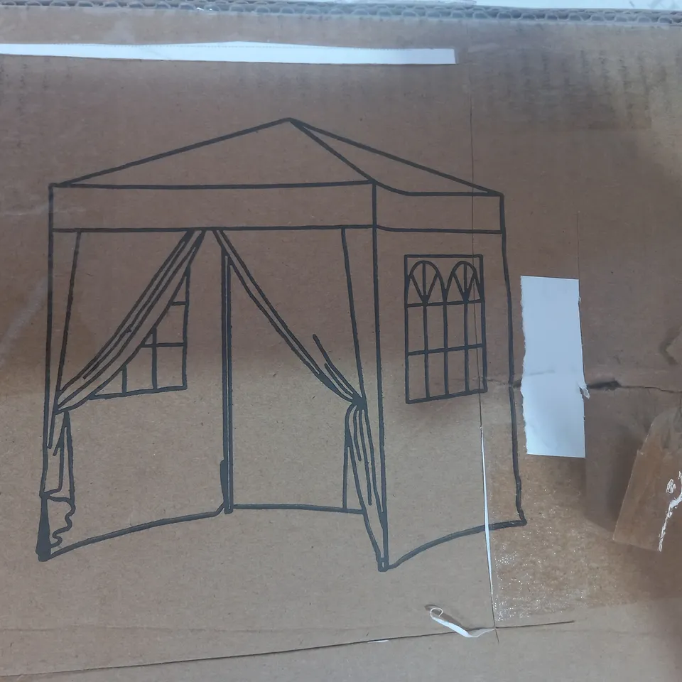 DESIGNER GAZEBO IN GREY - COLLETION ONLY