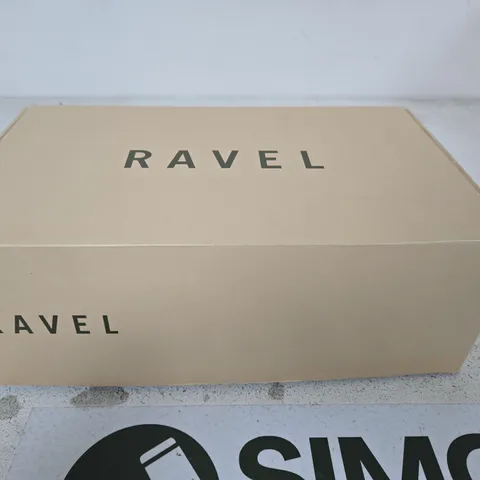 RAVEL INNES RLS674 BLACK LEATHER SNEAKERS – UK 3 (EUR 36)