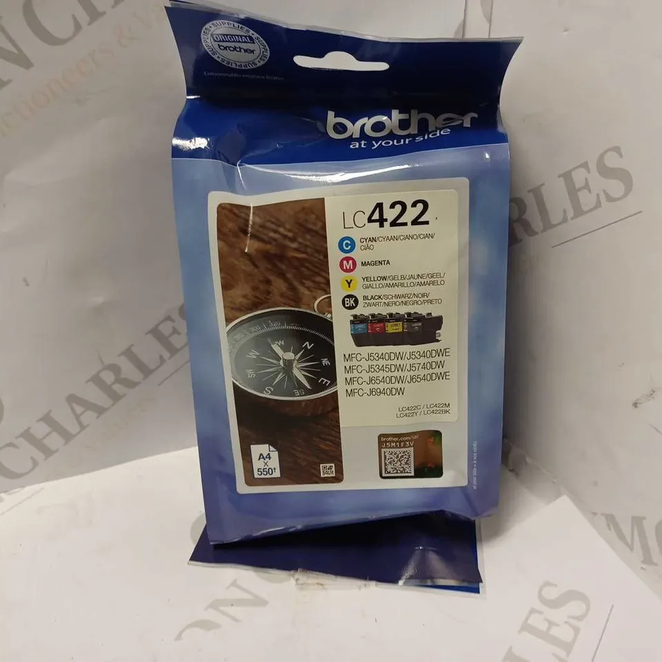 BROTHER LC422 INK VALUE PACK (ALL 4) ORIGINAL