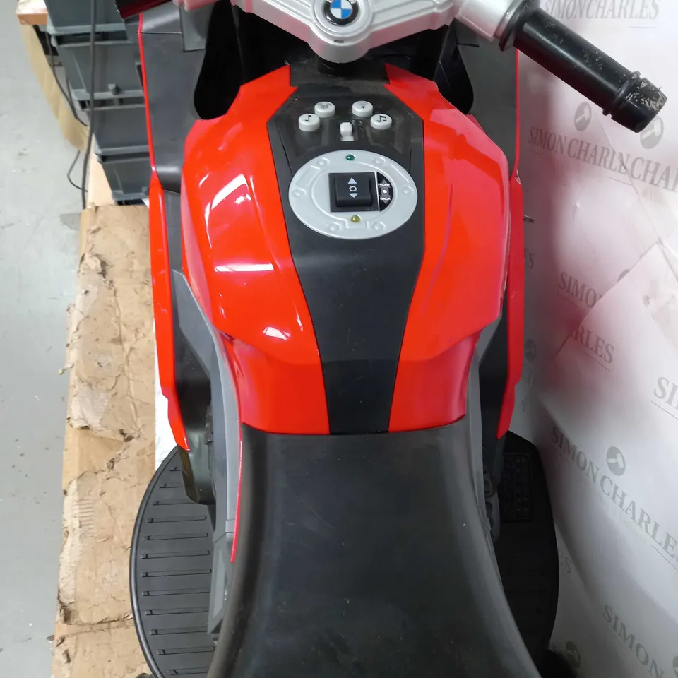 BWM 12V ELECTRIC RIDE ON MOTORBIKE - COLLECTION ONLY RRP £269.99