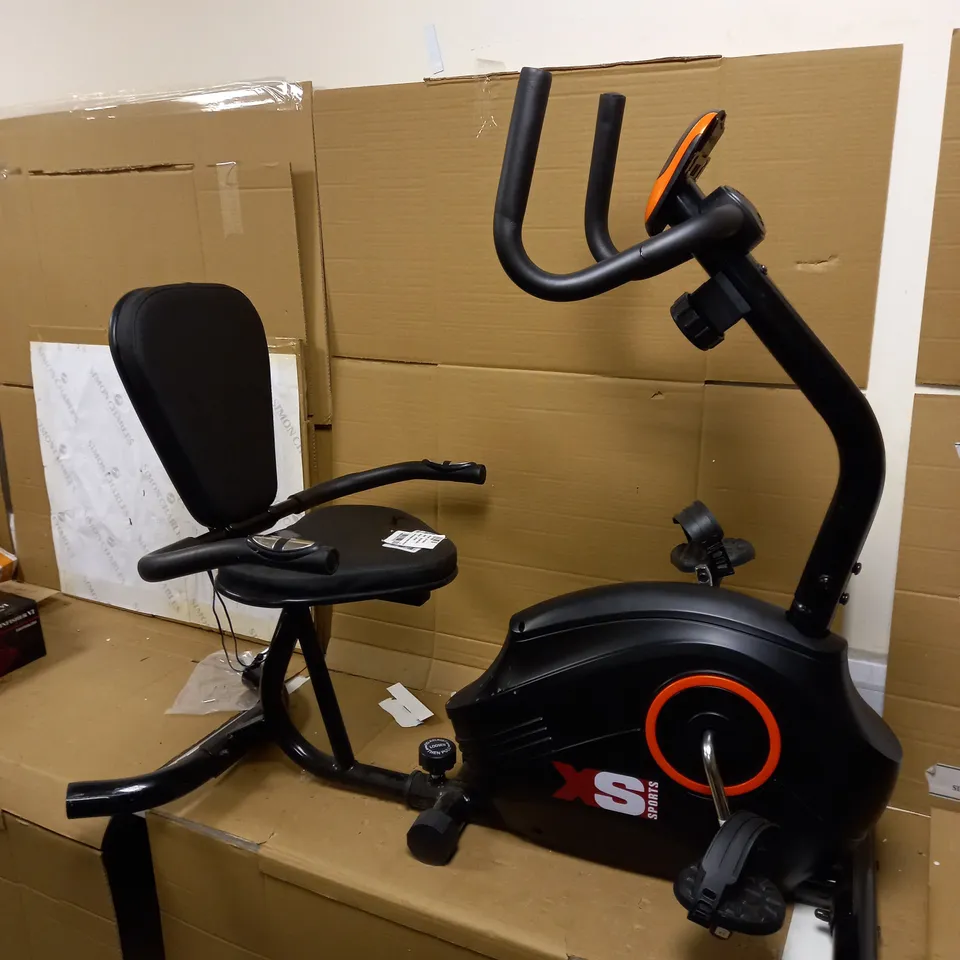 XS SPORTS MAGNETIC RECUMANT EXERCISE BIKE
