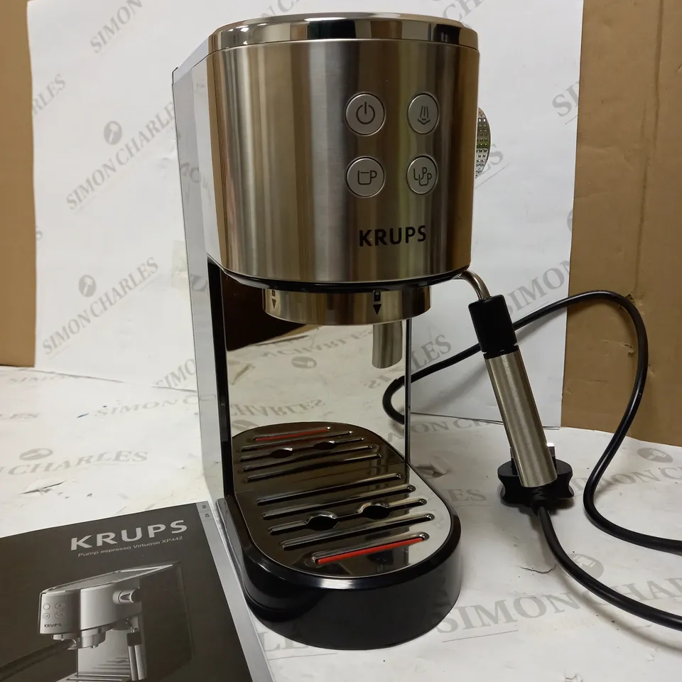 KRUPS VIRTUOSO XP442C40 PUMP ESPRESSO COFFEE MACHINE