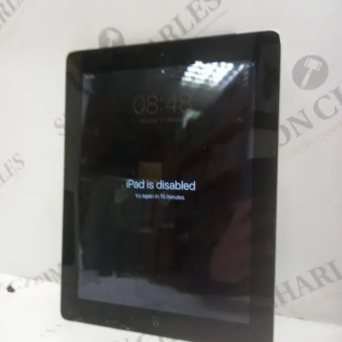 APPLE IPAD MODEL A1460 4TH GENERATION