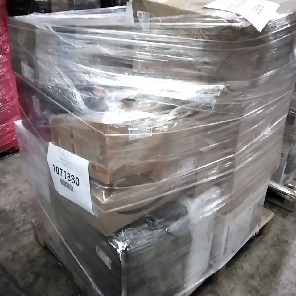PALLET OF APPROXIMATELY 23 UNPROCESSED RAW RETURN HOUSEHOLD AND ELECTRICAL GOODS TO INCLUDE;