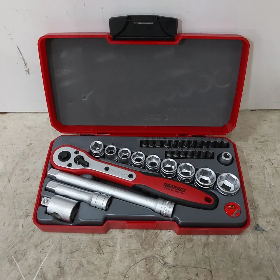 TENG TOOLS T3834 3/8" SOCKET SET 34PC IN CASE