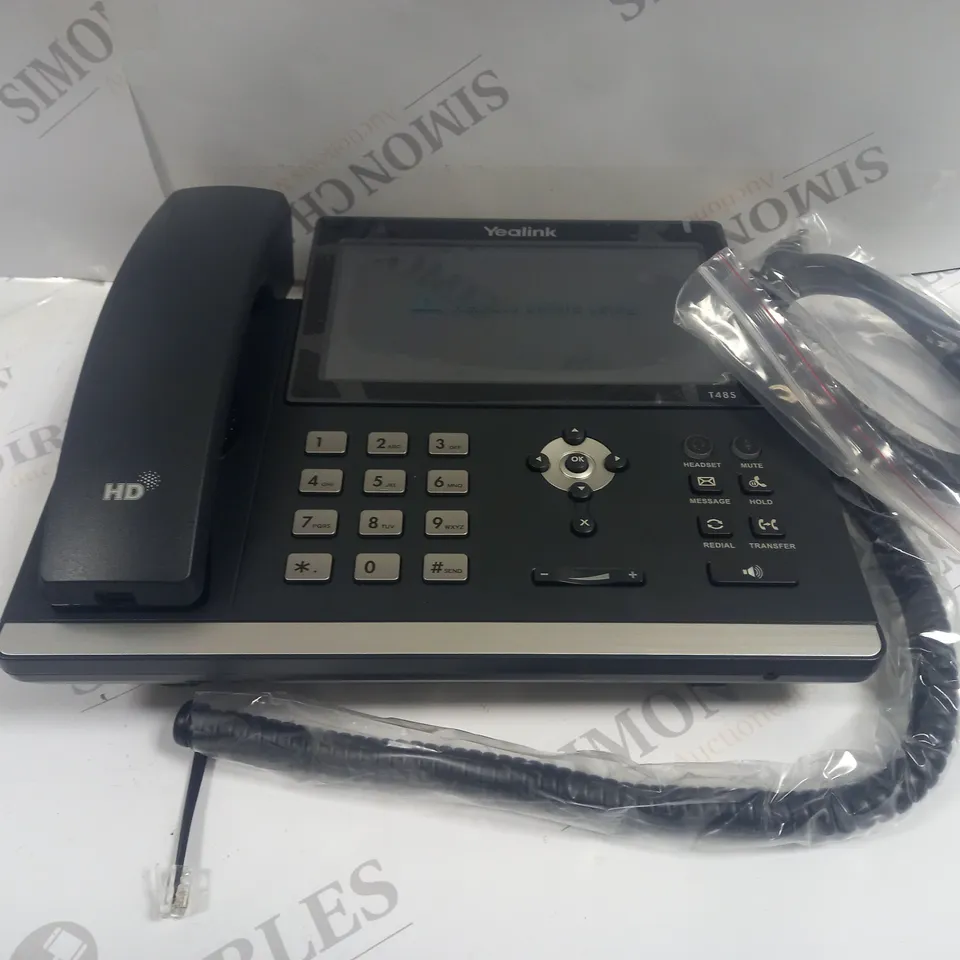 YEALINK ULTRA-ELEGANT GIGABIT IP PHONE (SIP-T48S)
