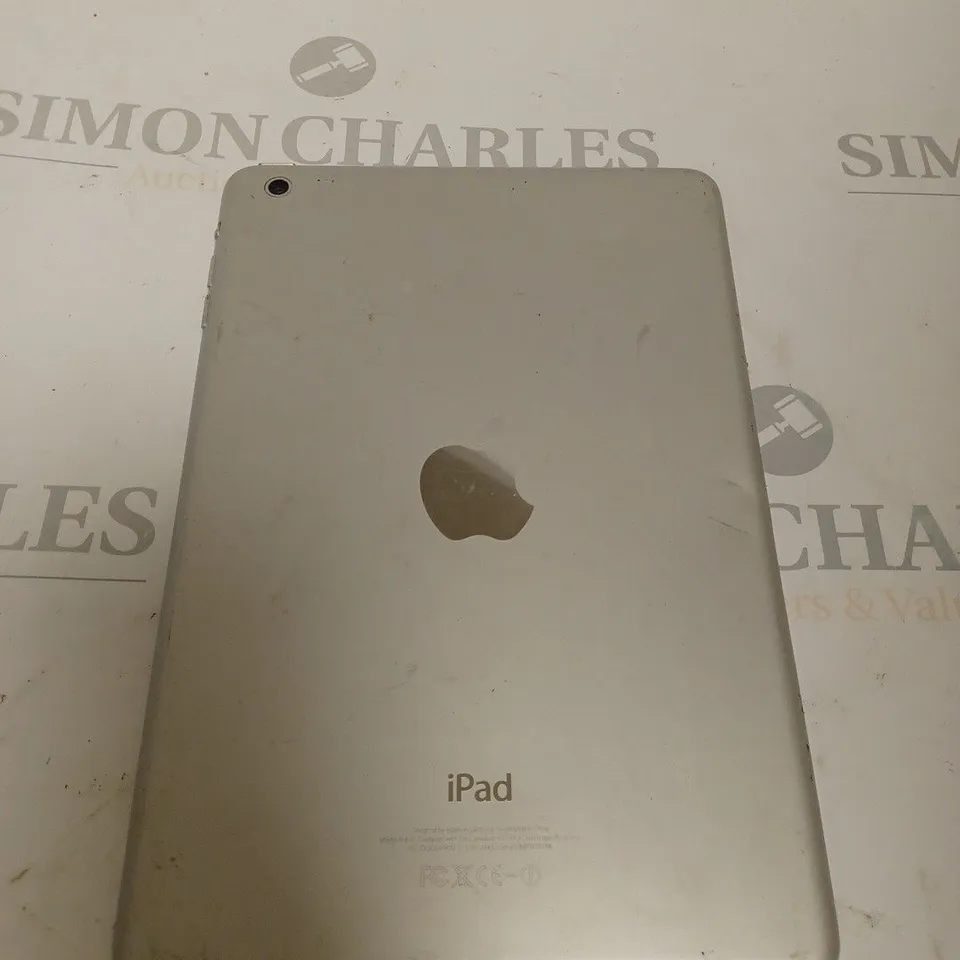 UNBOXED APPLE IPAD MINI MODEL A1432 SILVER/WHITE