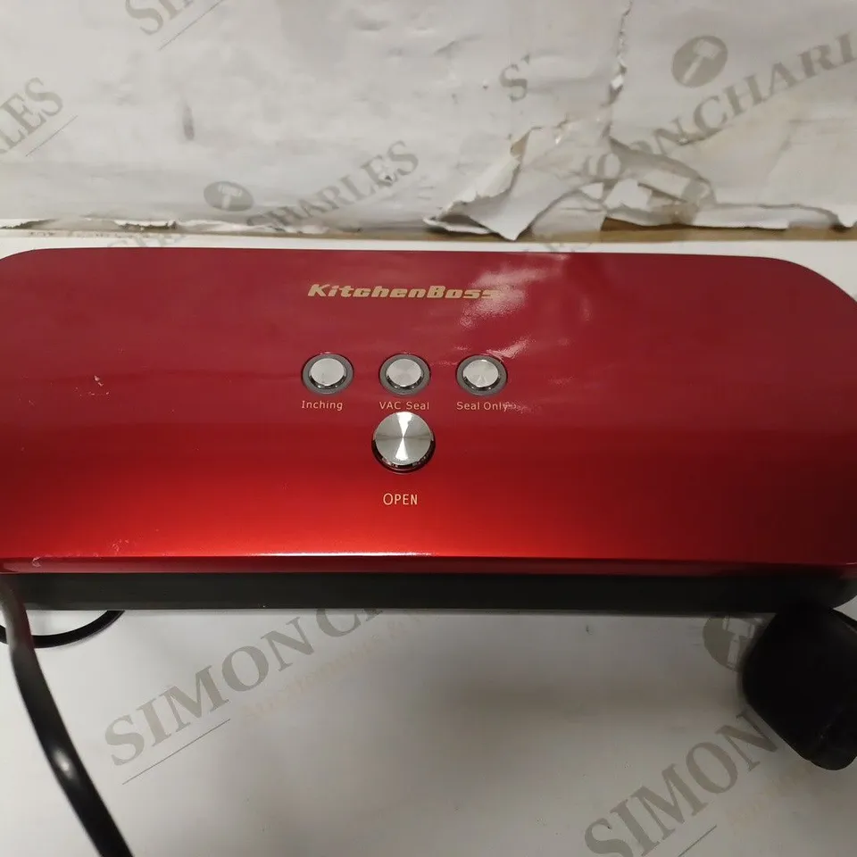 KITCHENBOSS VACUUM SEALER MACHINE