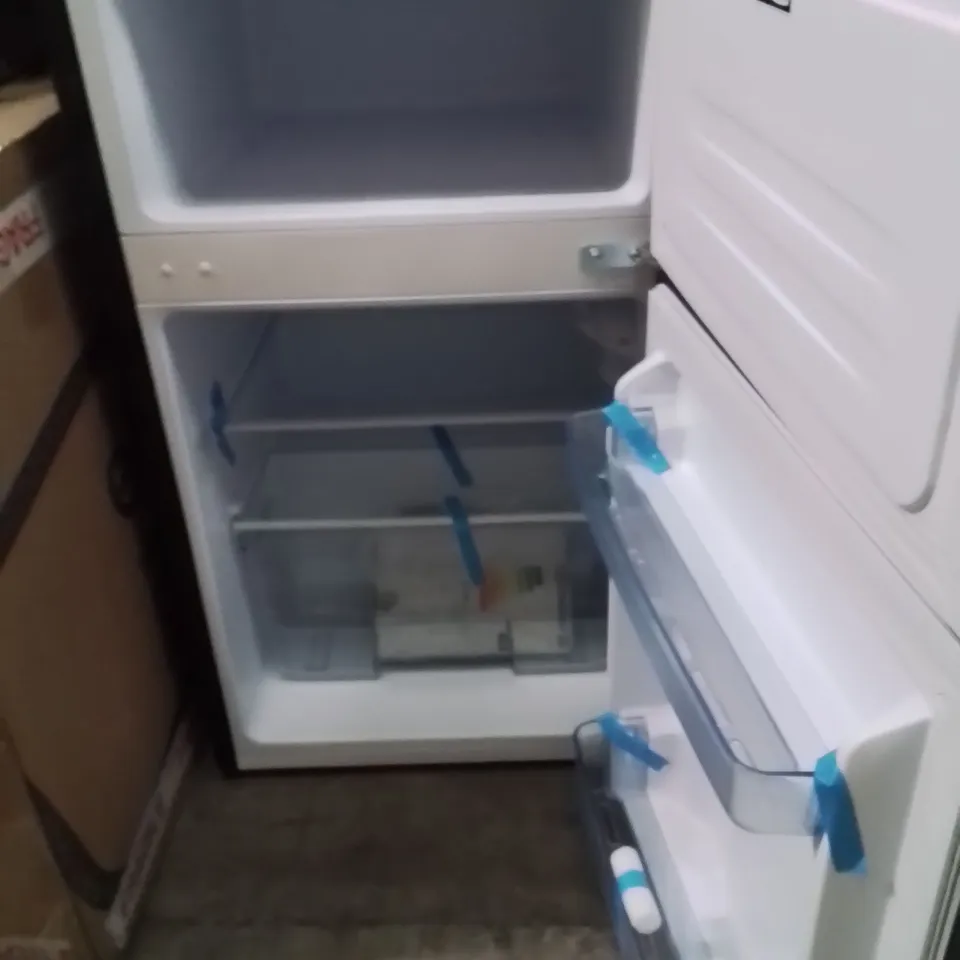 ELECTRIQ 80 LITRE UNDER COUNTER FREESTANDING FRIDGE FREEZER - BLACK