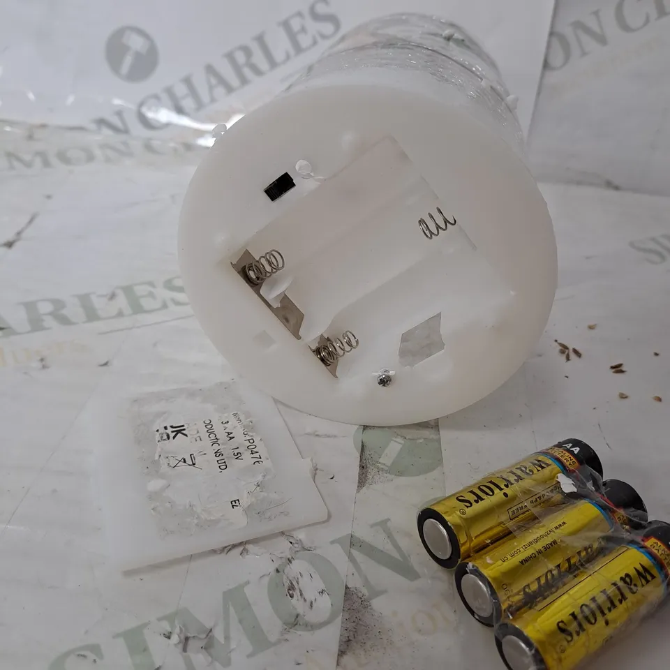 OUTLET FESTIVE PRELIT SCENE CRACKLE EFFECT CLOCHE