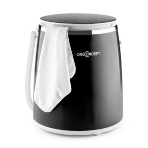 ONECONCEPT ECOWASH-PICO 3.5KG PORTABLE WASHING MACHINE BLACK BOXED