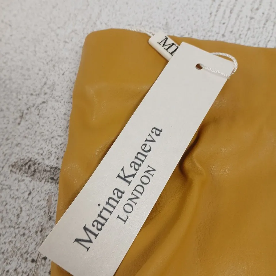MARINA KANEVA LONDON MUSTARD-YELLOW WOMEN'S GARMENT UK 20