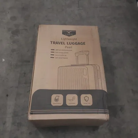 BOXED LUGG LIGHTWEIGHT TRAVEL SUITCASE