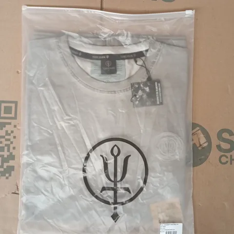 BAGGED THRUDARK DISSIDENT HERITAGE T-SHIRT IN GREY SIZE XL