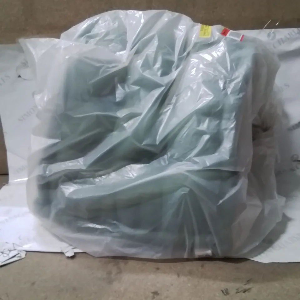 BAGGED COTTON STRIP OUTDOOR GARDEN CHAIR SEAT CUSHION