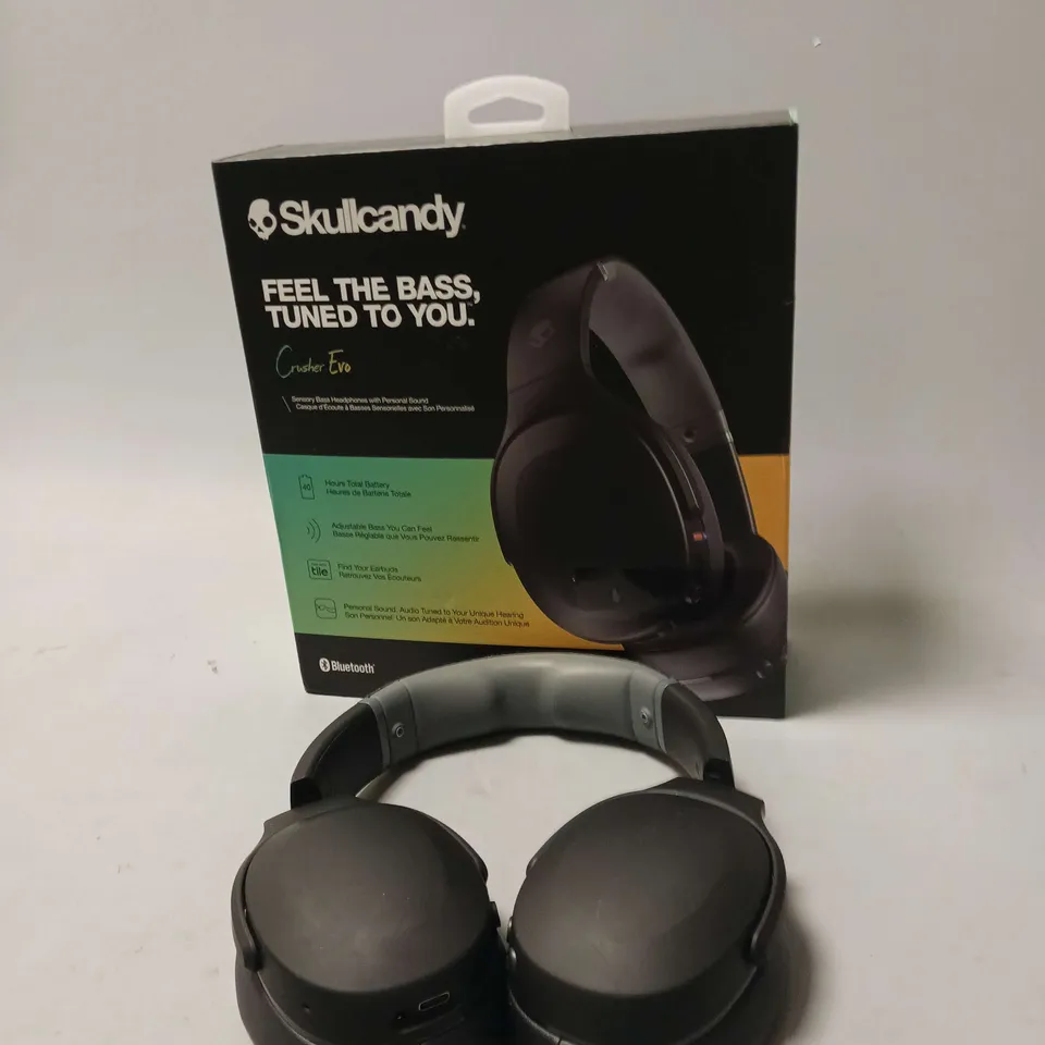 SKULLCANDY CRUSHER EVO BASS HEADPHONES