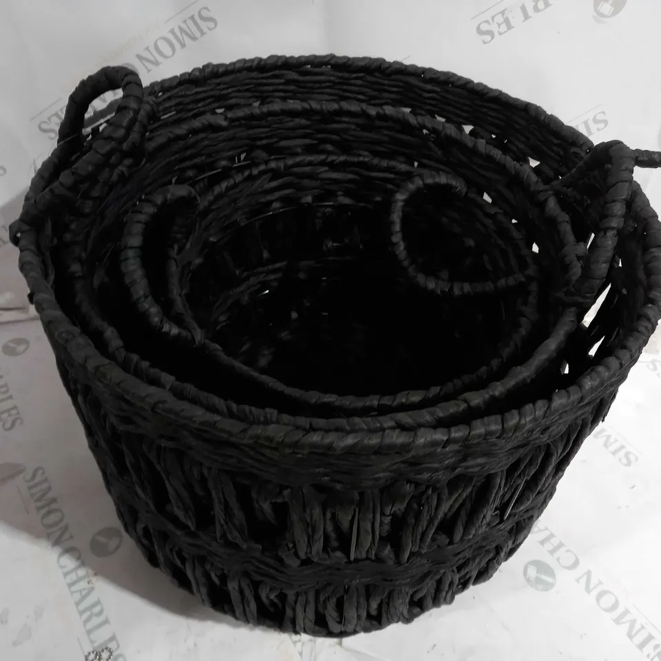 K BY KELLY HOPPEN SET OF BASKETS