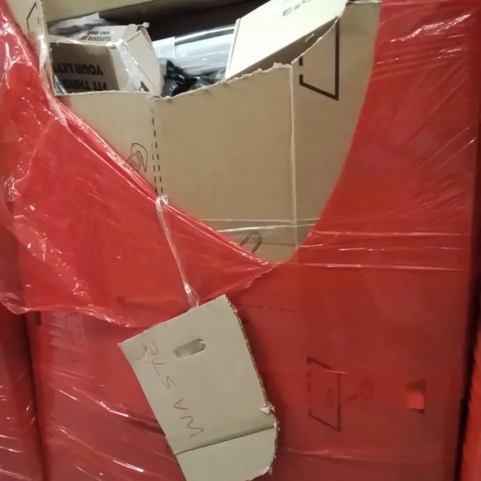 PALLET OF ASSORTED HOUSEHOLD GOODS AND PRODUCTS TO INCLUDE;ICE BATH,ELECTRIC CAR CHARGER,SOFT PLAYPEN MAT