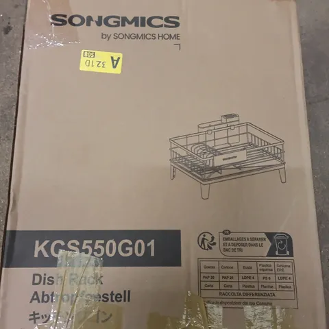 SONGMICS DISH RACK KCS550G01