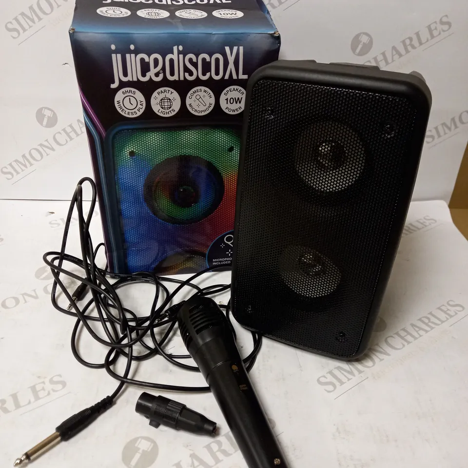 JUICE DISCO XL SPEAKER