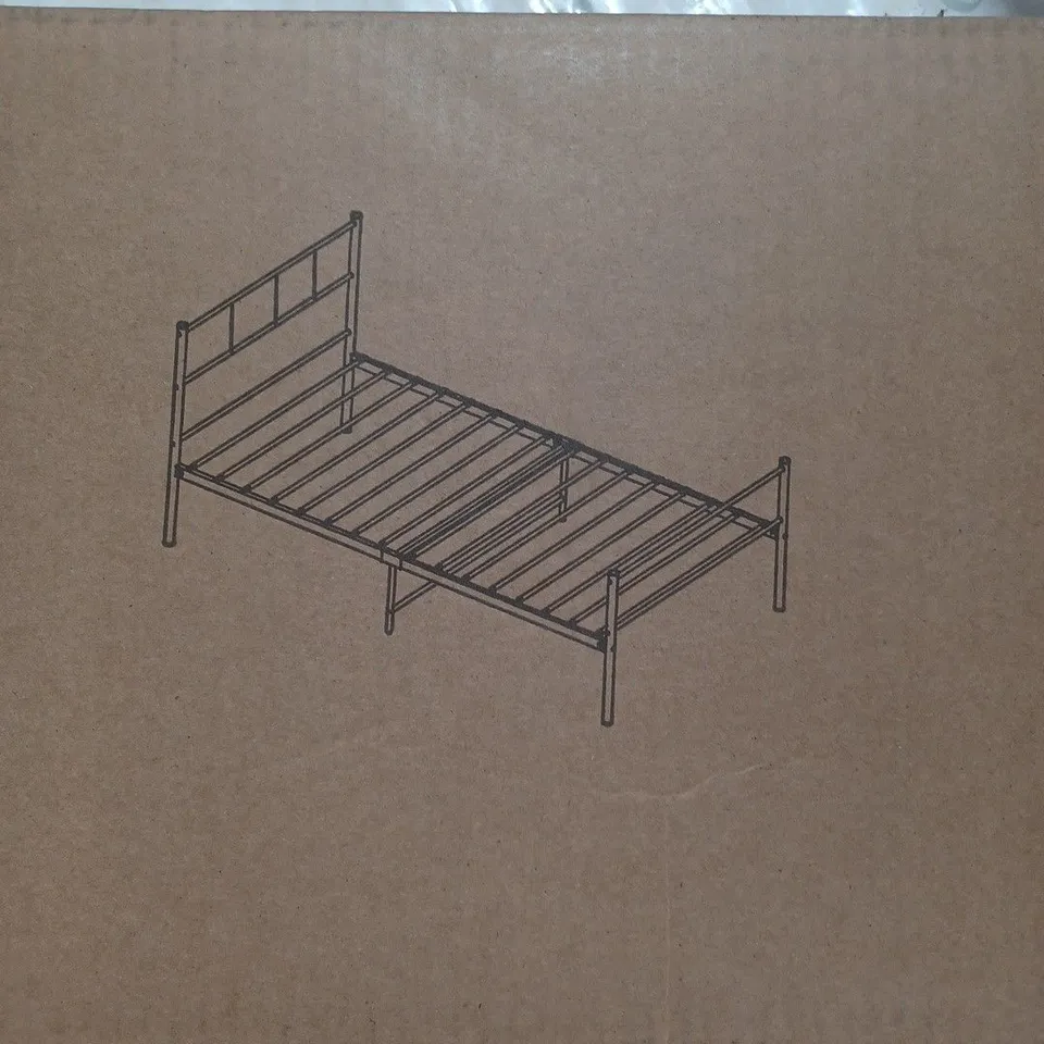BOXED METAL BED FRAME - COLLECTION ONLY
