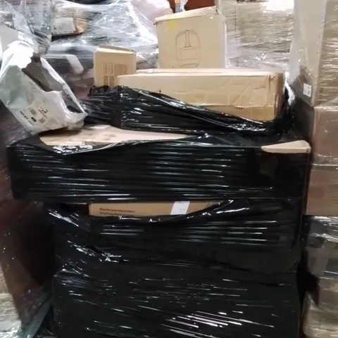 PALLET OF ASSORTED HOUSEHOLD GOODS AND PRODUCTS TO INCLUDE;AIR FRYER,VACUUM CLEANER,PLAYPEN 