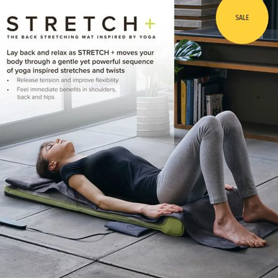 BOXED HOMEDICS STRETCH + BACK STRETCHING MAT TYM-1250-GB