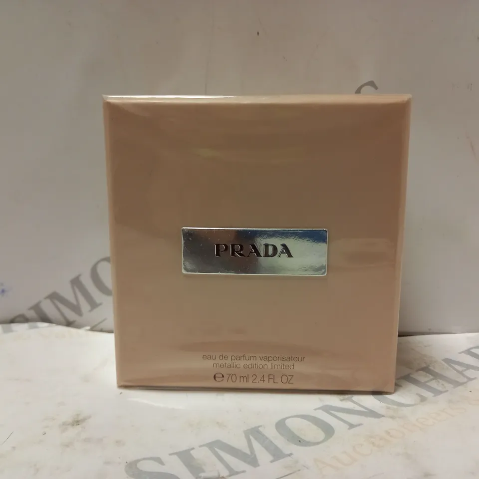 SEALED PRADA METALLICA EDITION 70ML EAU DE PARFUM SPRAY