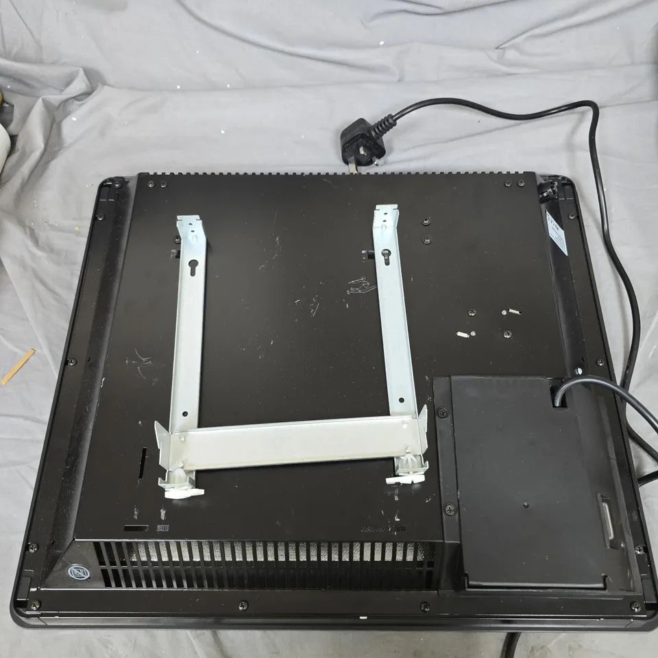 EBONY GLASS PANEL ROOM HEATER