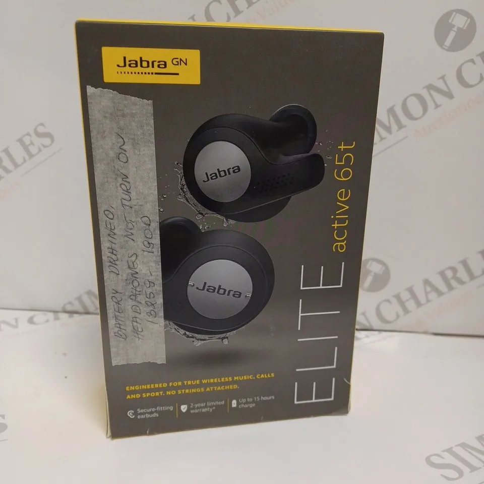 BOXED JABRA ELITE ACTIVE 65T EARBUDS