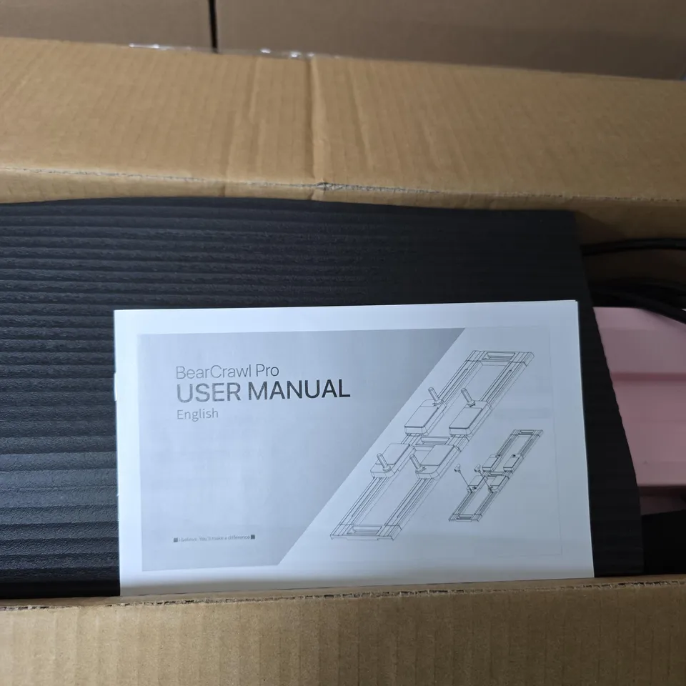 BEARCRAWL PRO – EXERCISE DEVICE (BOXED) WITH USER MANUAL