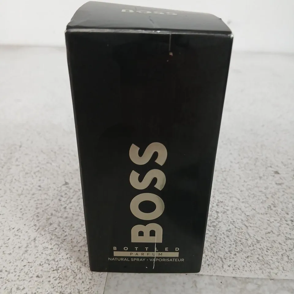 BOXED HUGO BOSS BOTTLED PARFUM 50ML