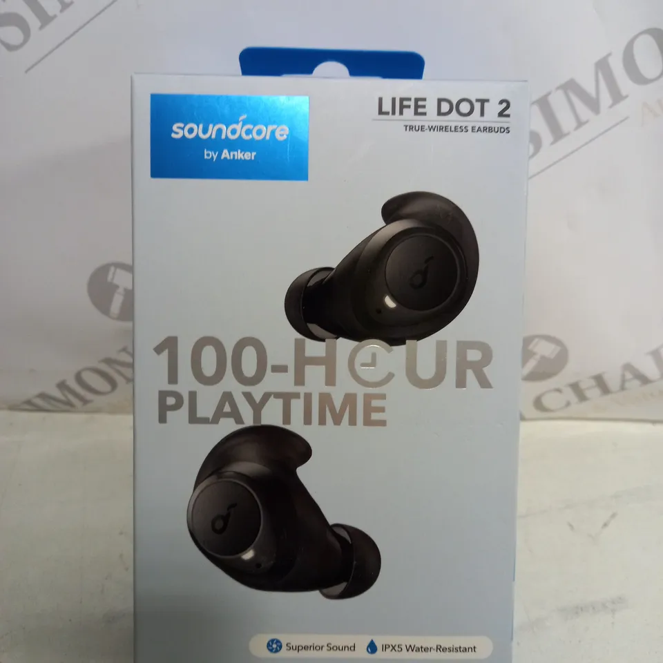 BOXED SOUNDCORE LIFE DOT 2 WIRELESS EARPHONES