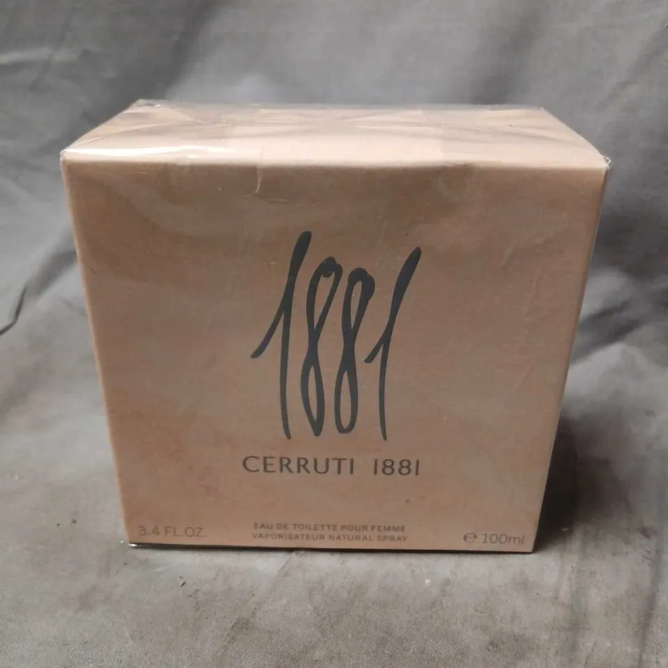 BOKED AND SEALED CERRUTI 1881 EAU DE TOILETTE 100ML