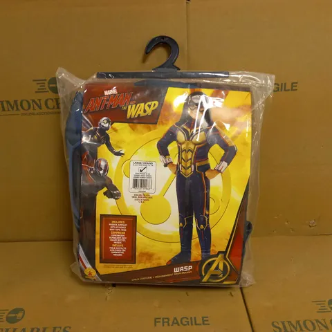 BOX OF APPROX 12 MARVEL ANTMAN AND THE WASP COSTUMES - THE WASP (SIZE LARGE)