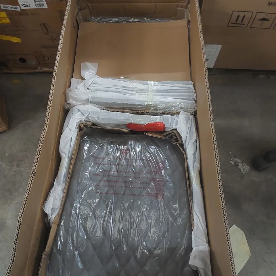 BOXED SET OF 6 DARK GREY DINING CHAIRS